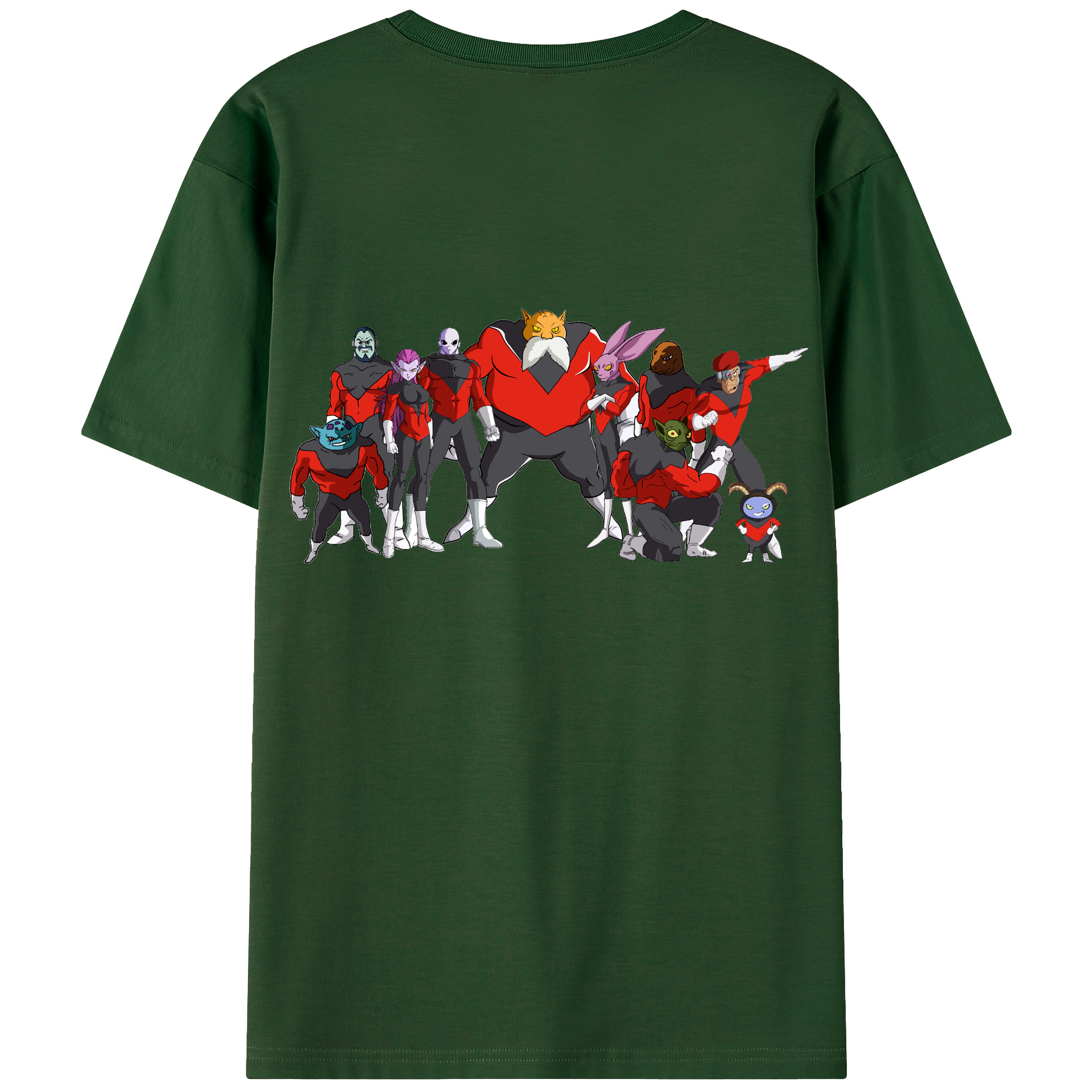 （画像用） ドラゴンボール DRAGON BALL 綿100％半袖Tシャツ（背面プリント）